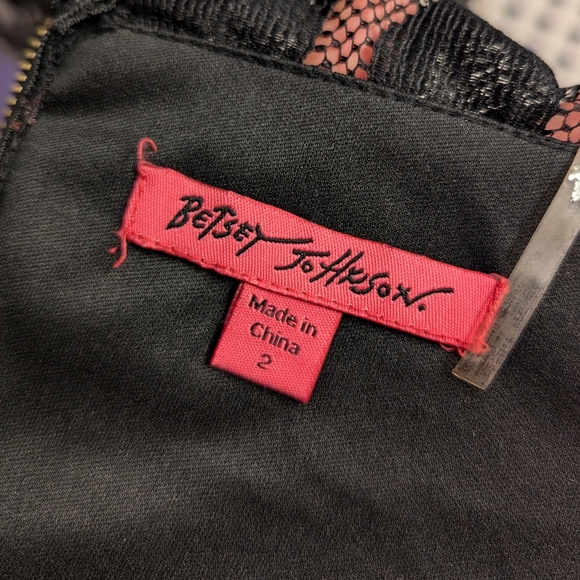 Betsey Johnson Floral Polka Dot Dress - Picture 6 of 6